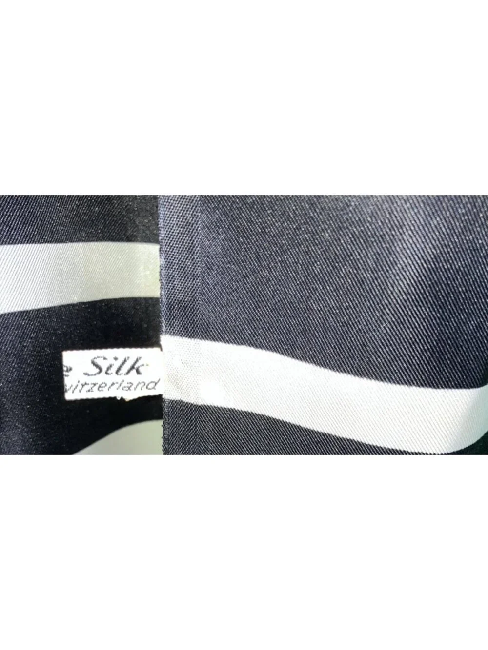 RARE Norell 37 X 57 XL shawl Scarf Silk Twill Chevron Logo 50s 60s Wrap Cape
